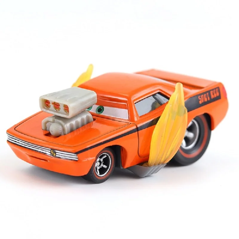 Pixar Racing 3 Lightning McQueen Jackson Storm Saligidor Weiße Polizei Druckguss-Metall 1:55 Legierung Modellautos Geschenke