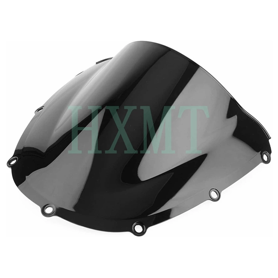 For Honda CBR 900 RR 954 2002 2003 Black Motorcycle Windshield Double Bubble Front Windscreen Screen CBR954 CBR954RR 954RR 02 03