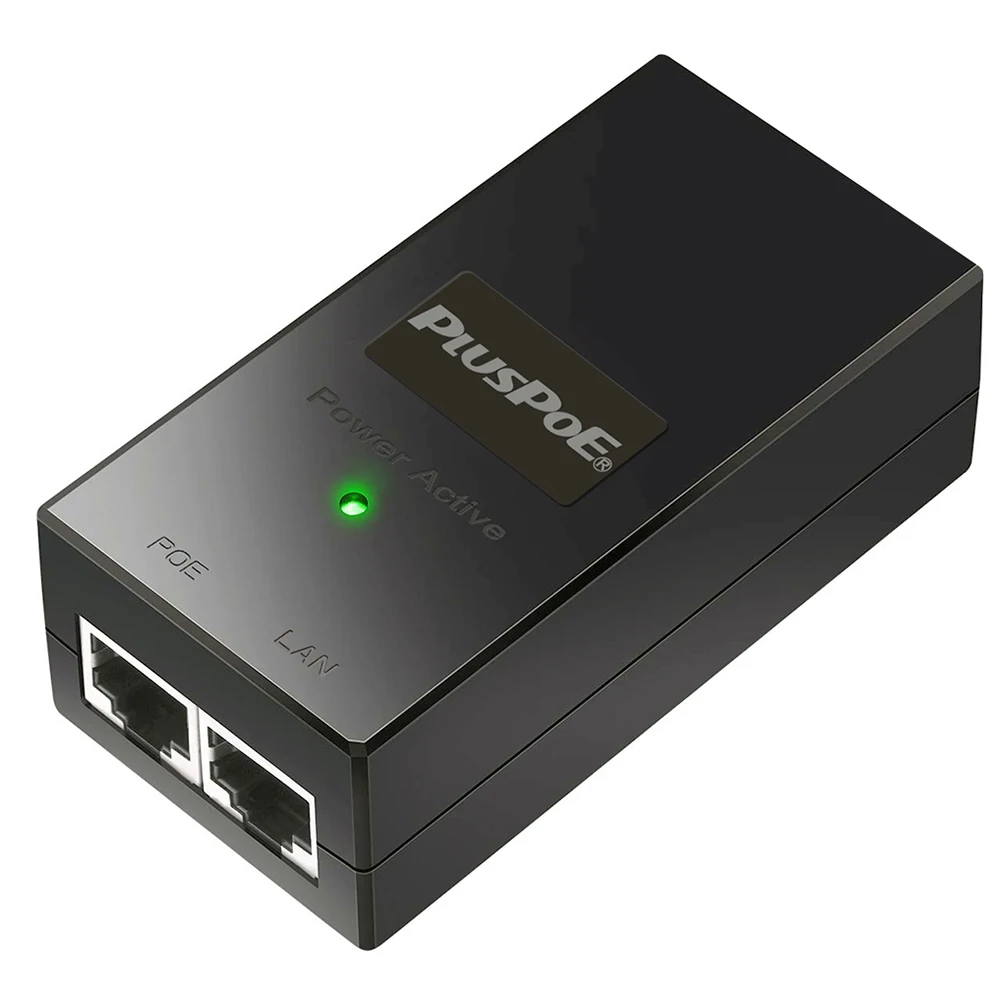54V 30W ギガビット PoE インジェクター POE アダプター RJ45 1000Mbps 