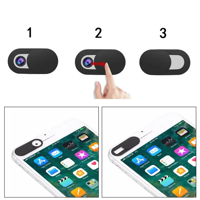 

1/5/10/20 Pcs Webcam Smart Phone Camera Cover Laptop Anti Spy For iphone iPad PC Macbook Tablet Universal Lenses Privacy Sticker