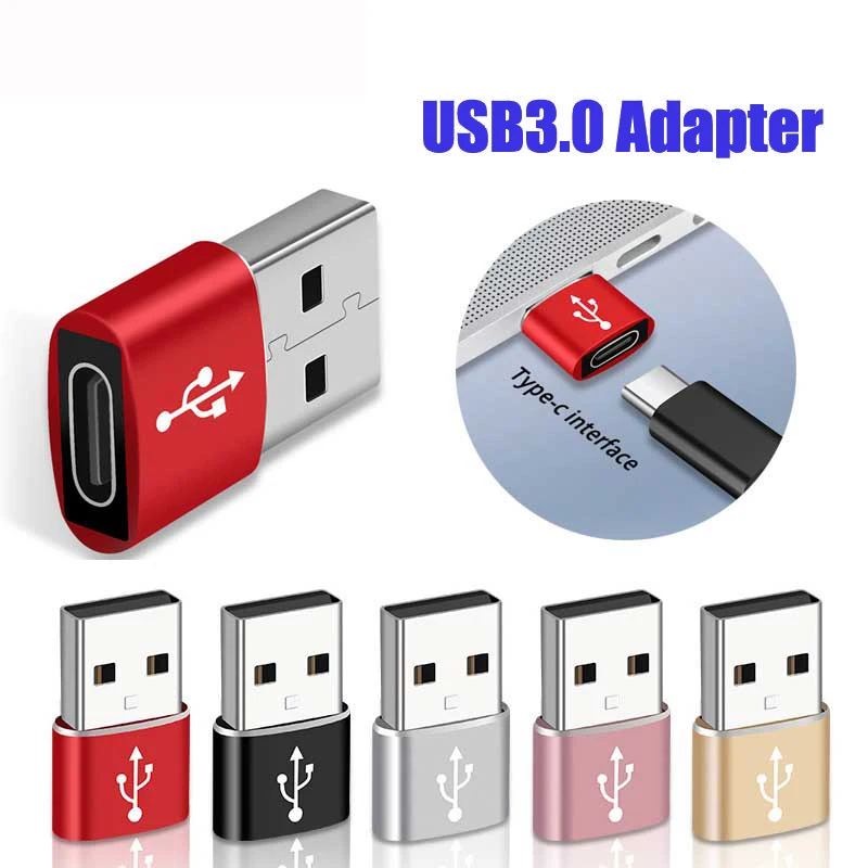 USB 3.0 Male to USB Type C Female OTG Data Adapter Converter Type-c Cable Adapter For iPhone 11 Pro MAX SAMSUNG XIAOMI HUAWEI