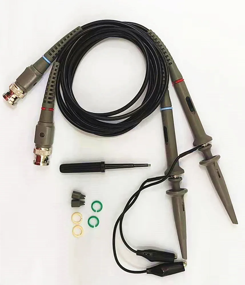 AideTek 2 of x1 x10 switchable 100MHZ Oscilloscope probes 4  Tektronix OWON 600V