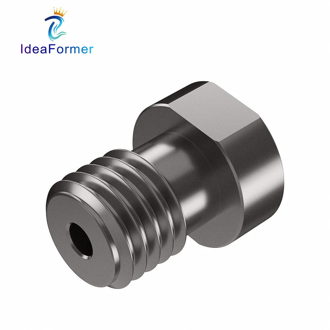 V6 Düse aus gehärtetem Stahl 0,2/0,4/0,6/0,8/1mm 1,75mm Filament M6 3D-Drucker-Düse für Ender 3 Hotend Titan Extruder Prusa I3 MK3 – Detail 9