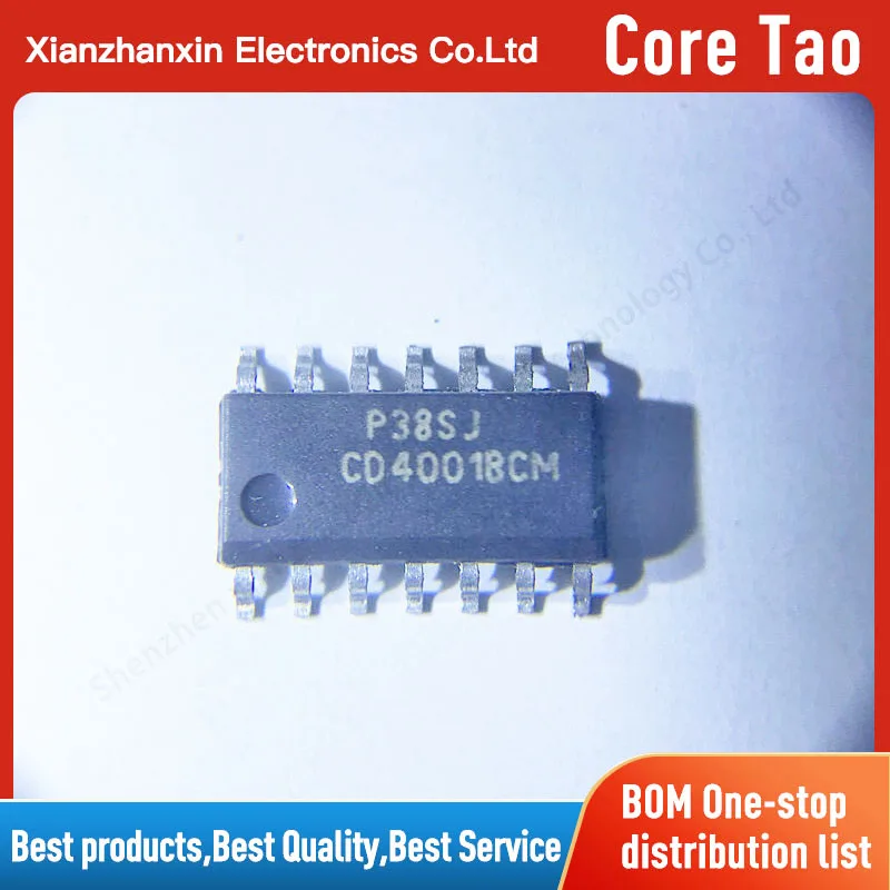 10pcs/lot CD4001BCMX CD4001BCM CD4001 SOIC14  logic chip