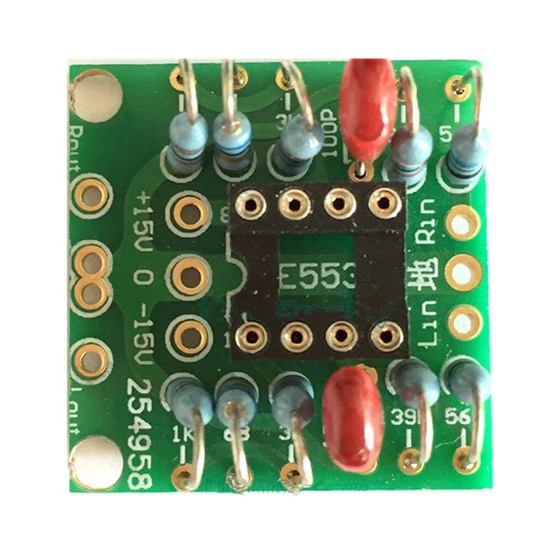 DC OP Amp Preamp Dual Amplification Board PCB NE5532 OPA2134 OPA2604 AD826 ATF