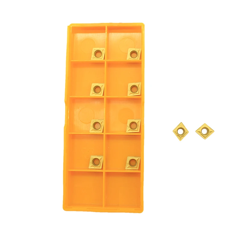 CCMT060204 CCMT09T304 CCMT09T308 VP15TF UE6020 US735 CNC กลึงภายในเครื่องมือคาร์ไบด์เครื่องกัดเครื่องมือเครื่องกลึงโลหะเครื่องมือ CCMT