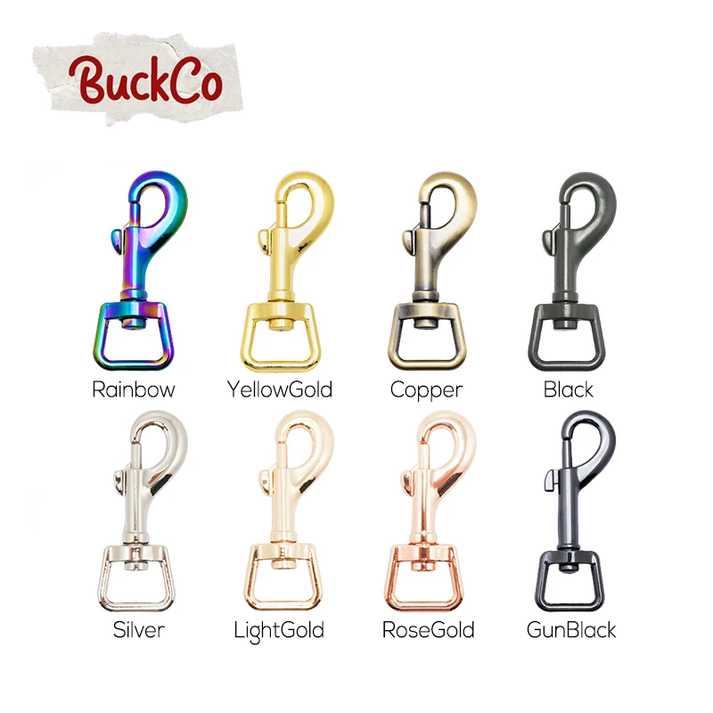 1pc 15mm Metal Nickel Plated Quick Release Buckles For Dog leash Outdoor Backpack WebbingCollar-Strap DIY Accessory 8 colours