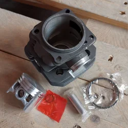 48mm Cylinder Piston Kit For Oleo-Mac 956 Efco 156 Emak 395023 Chainsaw OEM 50012095 w Ring Pin Circlips
