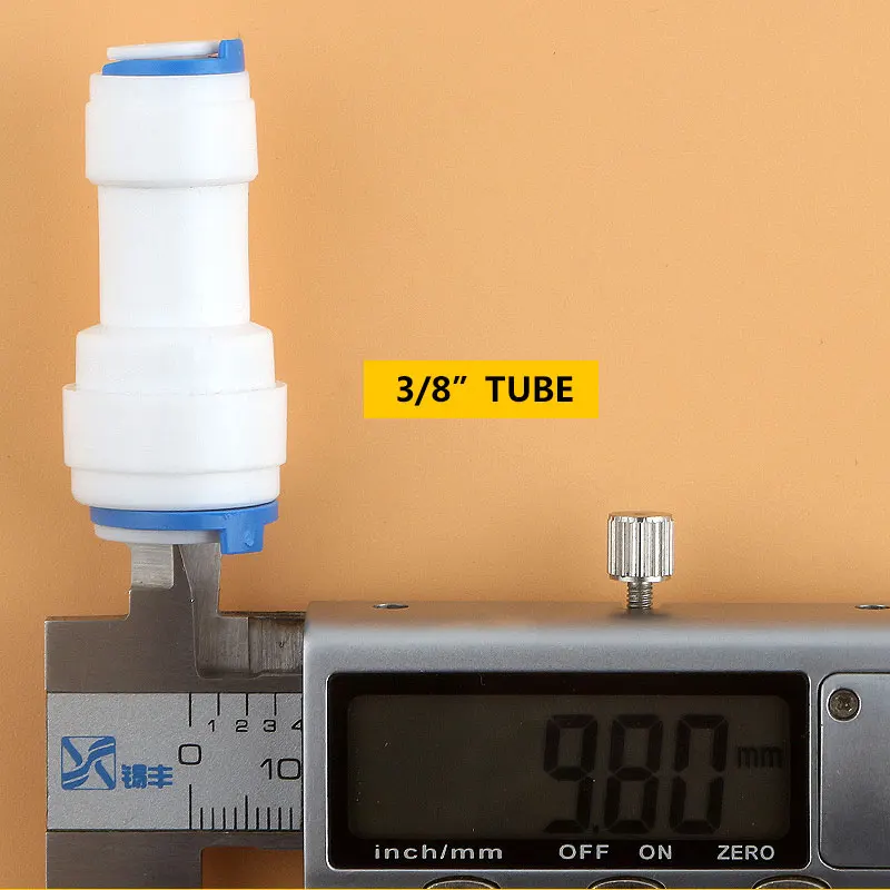 Filtr do wody System filtruje 1546 przez filtr do wody plastikową szybką rurę, złącze rury 1/4 „ skręcić w 3/8 ”, zmniejszając łącznik rurowy