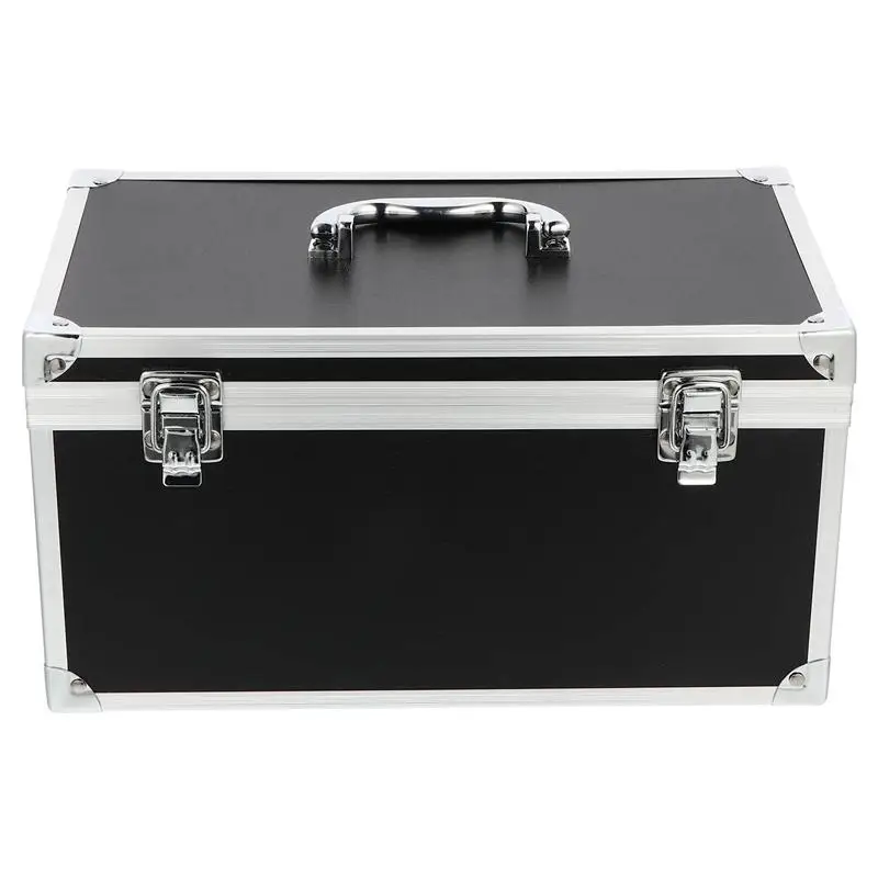 Aluminum Alloy Suitcases Multifunction Hard Storage Case Portable Parts Box Impact Resistant Case With Sponge