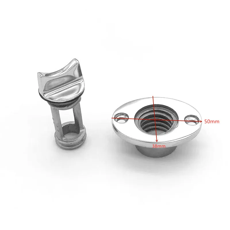 316 스테인레스 스틸 보트 배수 플러그, 마린 딩기 가보드 하드웨어, 보트 액세서리