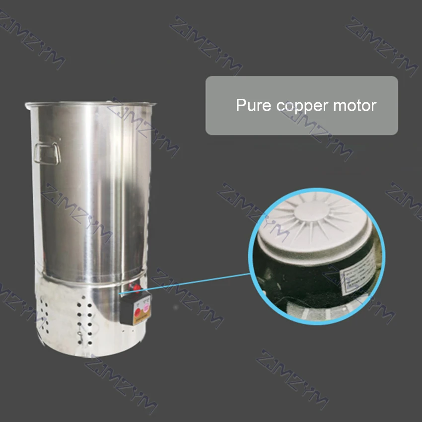 28L/40L/48L Electric Milk Cream Separator Milk Centrifuge Skimming Butter Separator Machine Aluminum Alloy 30/60 Minutes Timing