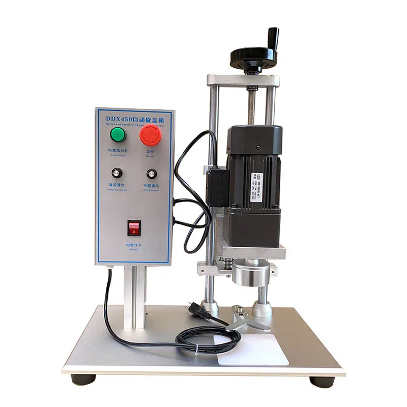 DDX-450 desktop screw capping machine plastic cap screwing machine medicine bottle screwing machine