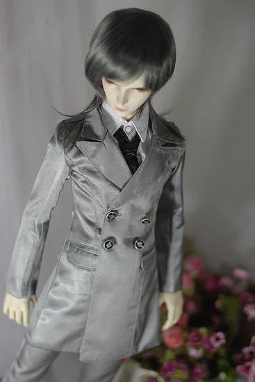 1/4 1/3 BJD doll clothes Suit coat + shirt + trousers for BJD/SD accessories ID72 uncle,without doll,shoes,wig and other A0842