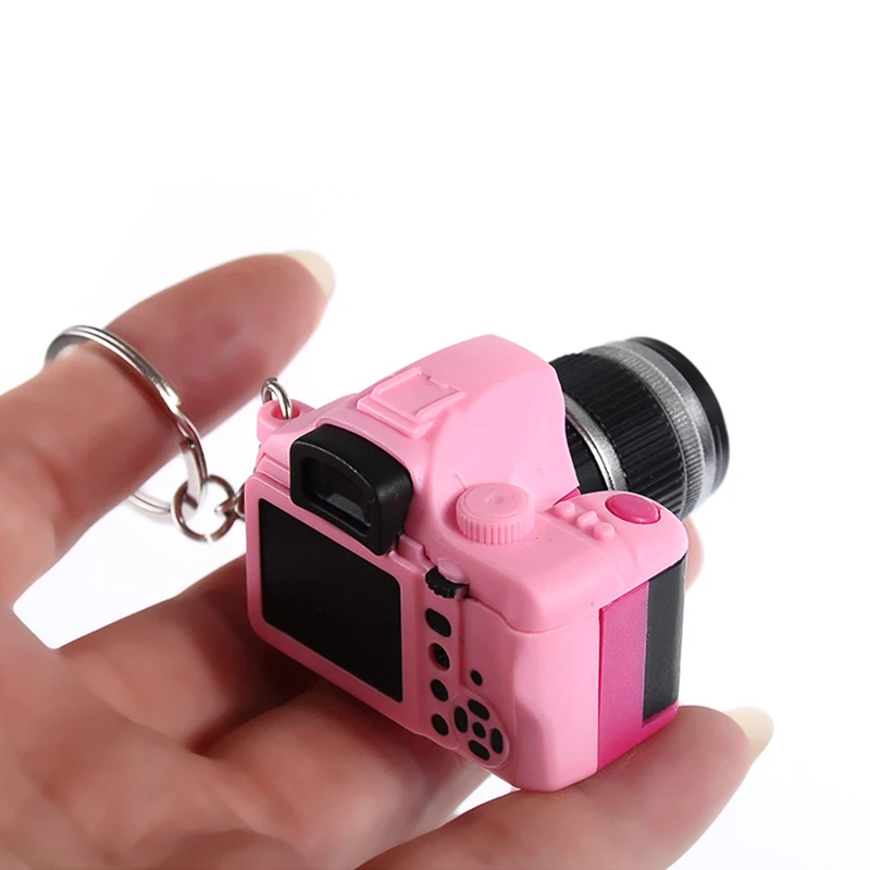 1 Pcs New Fashion Camera Mini Toy Camera Charm Keychain With Flash Light Sound Effect Gift 2023 NEW