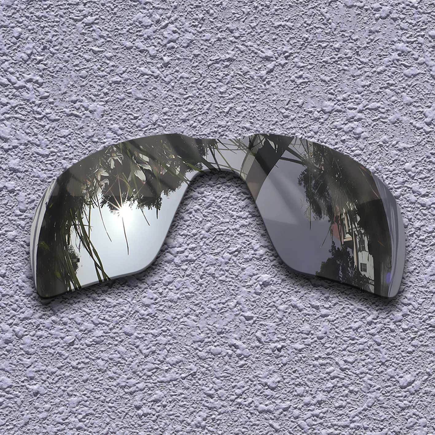 

Silver Titanium Polarized Replacement Lenses for Probation Sunglasses