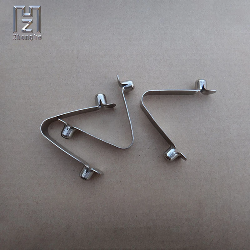 Metal Buckle 5/6/8/9/10mm Double Bead V-Shaped Shrapnel Positioning Marbles Elastic Steel Sheet Positioning Bead Spring