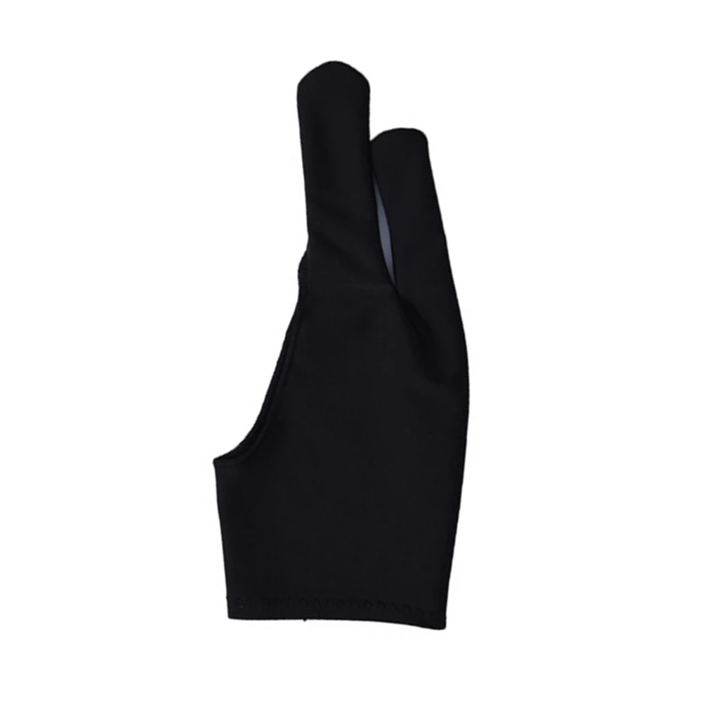 1Pcs Anti Fouling Two Finger Glove for Artist Drawing Pen Graphic Tablet Pad