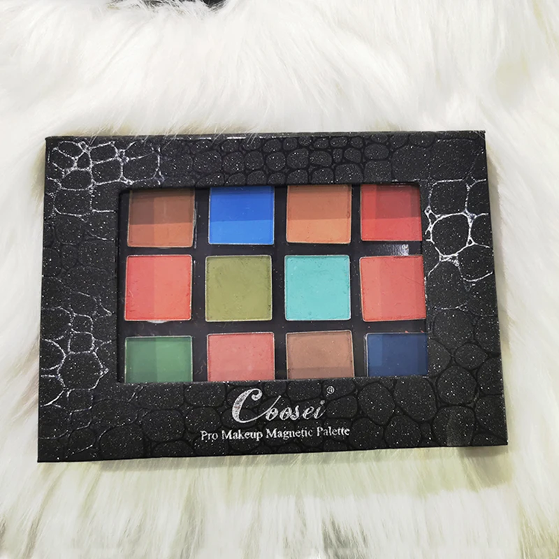 Coosei  Make up Magnetic Palette naked eye shadow palete 6color empty magnet eyeshadow palette professional shadow palette