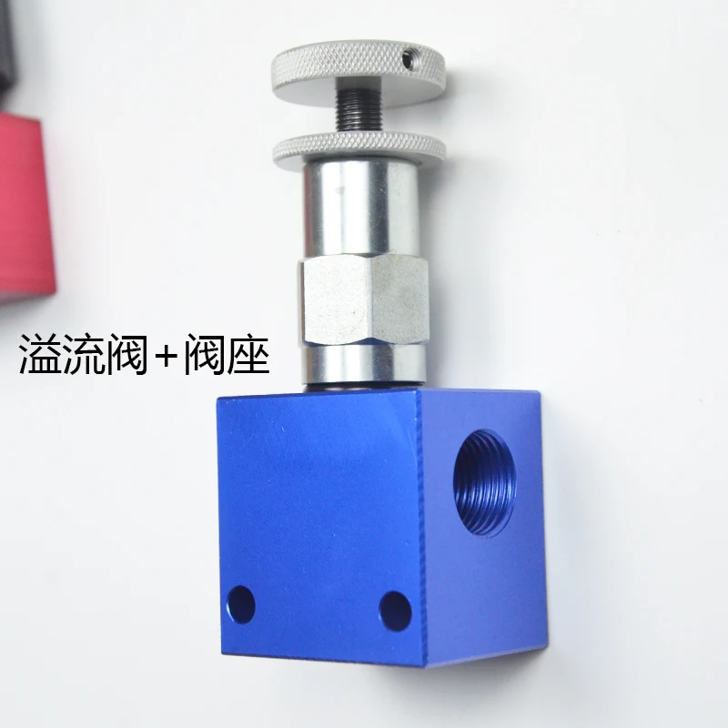 Threaded Cartridge Direct-acting Relief Valve YF08-00 Pressure Regulating Safety Oil Pressure Valve Handle Adjustment RV08 CRV02