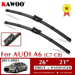 KAWOO Wiper Car Wiper Blade for Audi A6 (C7 C8) 2011-2021 Windshield Windscreen Window Wash 26