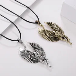 Ancient Egypt Bastet Statue Pendant Necklace Egyptian Sphinx WICCA Pagan Cat Necklaces Women Amulet Jewelry Unisex