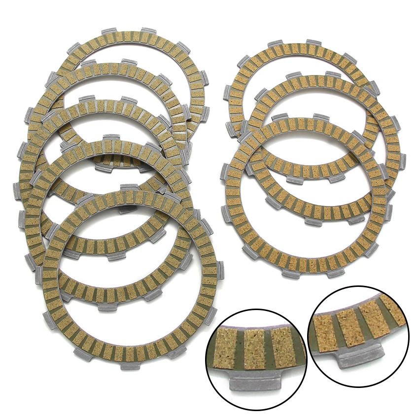 

Motorcycle Clutch Friction Disc Plate Kit For Suzuki DR750 SJ/SK DR650SE DR650 XF650 Freewind DR800 For CCM 644 DS/Supermoto R30