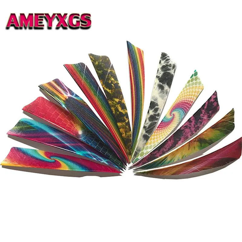 50pcs Archery Turkey Feather Flower Plume 4