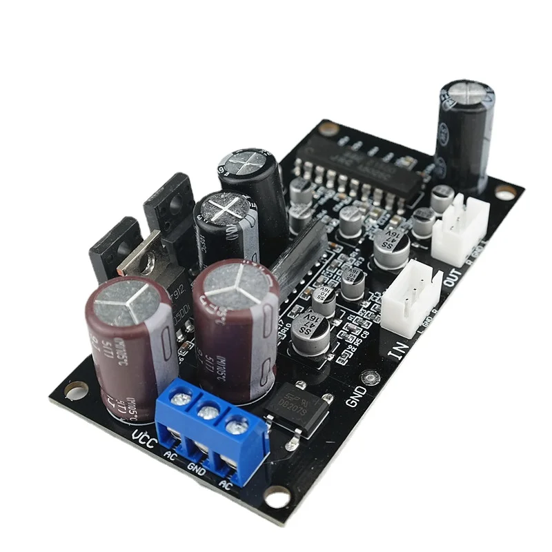 SOTAMIA Vinyl Phono Amplifier Preamplifier Board JRC2150BBE Vinyl Turntable MM MC Phonograph Singing Treble Bass Effect Process