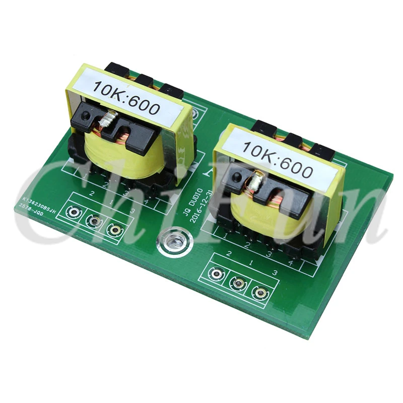 2PCS / 10K:600 high-low conversion audio audio transformer isolator permalloy audio cattle