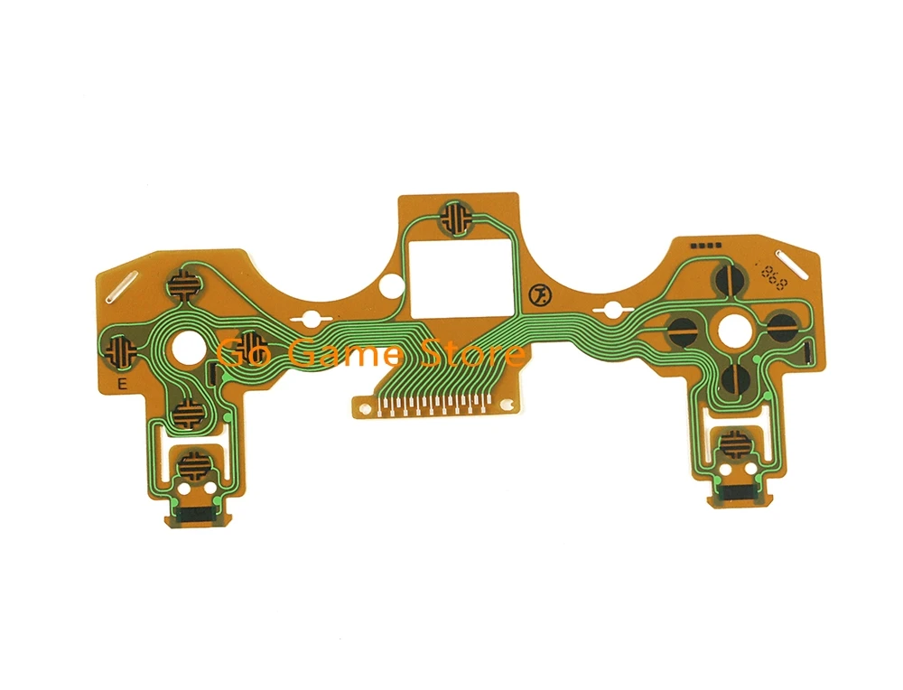 100 unids/lote para PlayStation 4 PS4 2,0 controlador PCB circuito cinta película conductora teclado cable flexible