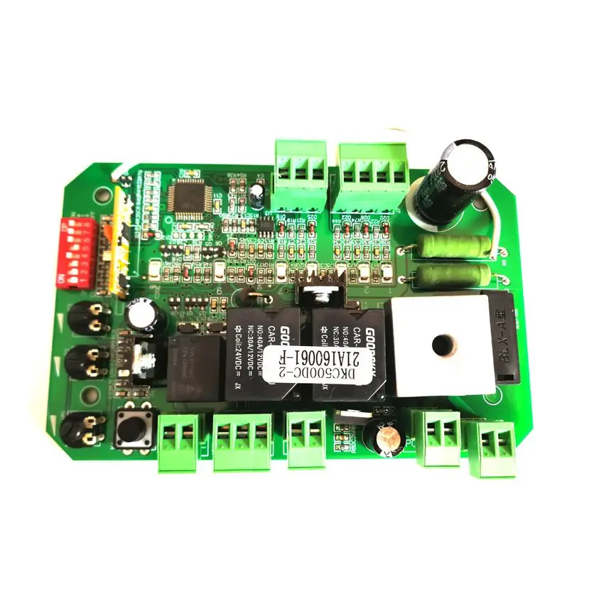 LPSECURITY AUTOMATIC DC SLIDING GATE OPENER 24VDC motor CONTROL Circuit BOARD Card power controller with 2 remote controls