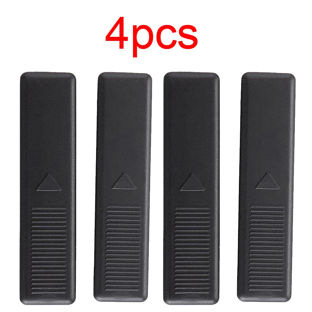 4Pcs Car Auto Replacement Roof Rack Rail Cover Moulding Clip Black Roof Drip Moulding Trim Caps For Mazda 3 6 2 CX5 CX7 CX9