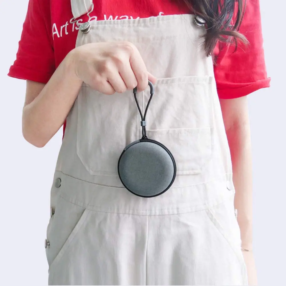 Custodia per auricolari portatile custodia per auricolari piccola custodia per Mini auricolari custodia protettiva antiurto in EVA per auricolari e cavi