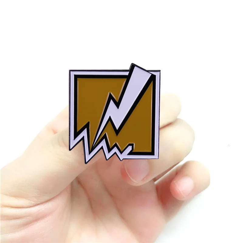 Rainbow Six Siege Enamel Pin Game Lightning Logo Badge