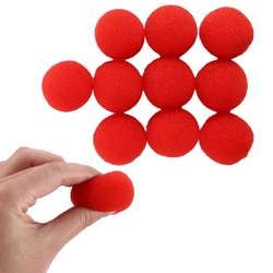 10 PCS 2.5/3.5/4.5cm Finger Sponge Ball trucchi magici mago classico illusione commedia primo piano Stage Card accessori magici