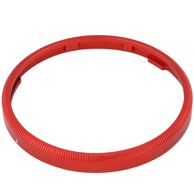 Haoge RRC-GR3XR Đỏ Kim Loại Trang Trí Vòng Nắp Cho RICOH GR3X/GRIIIX Camera Thay Thế Cho GN-2