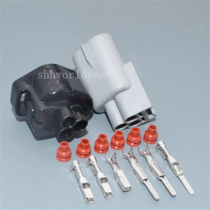 

1 комплект, 3-контактная вилка для Toyota Camry Corolla Honda Accord Fit Civic, вилка катушки зажигания 6189-0179 11016, разъем для двигателя