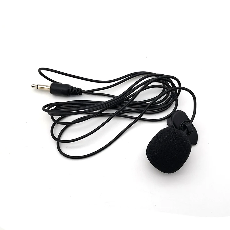 

3.5mm Car Stereo External Microphone For Bluetooth Enabled Stereo GPS MP5 Radio