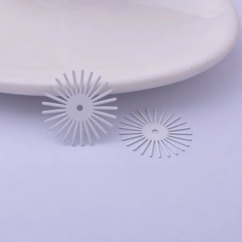 50 Stück AC11608 Bunte 20mm Runde Charms Abstandshalter Schmuckzubehör – Detail 11