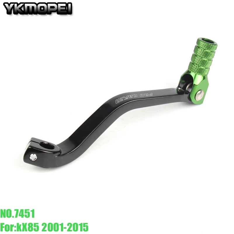 CNC Alloy Gear Shifter Shift Lever For kx60 85-02 KX80 91-00 KX85 01-15 KX100 96-16 Dirt Bike Motocross MX Off Road