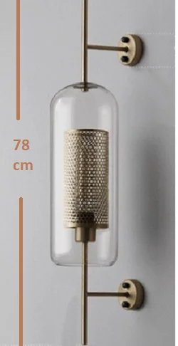 Chiswick Glazen Wandlamp Post moderne vintage Blakerlamp woonkamerdecoratie Gemonteerd Europese led interieurdecoratie