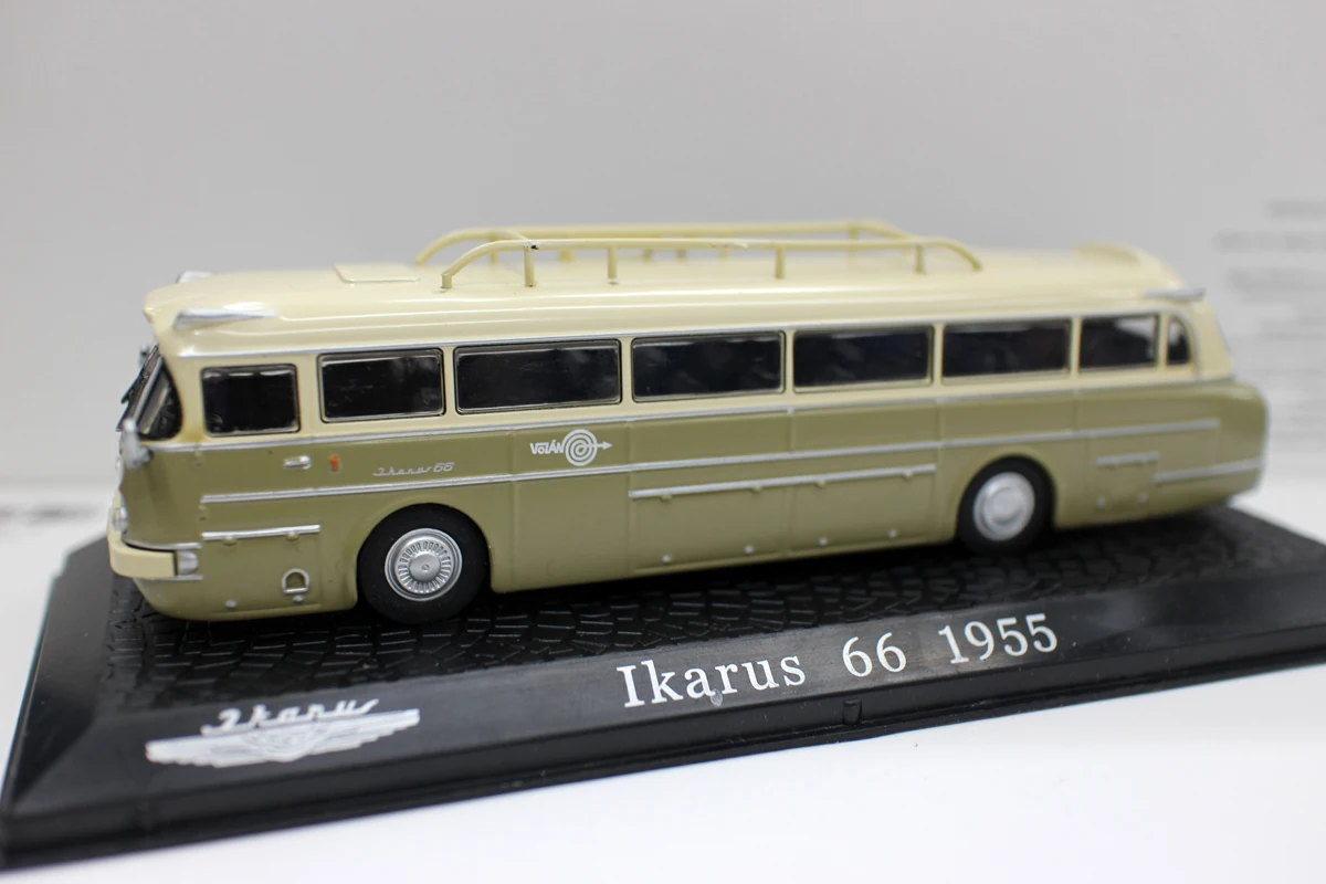 New Atlas Editions Collection 1/72 Ikarus 66 1955 BUS Diecast model Matel toys gift