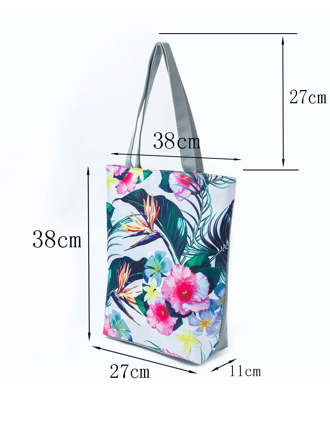 Chinese Fashion Leaf Handbag Women Shoulder Bag Floral Printed Polyester Summer Beach Bag Daily Female Shopping Bag Dropshipping