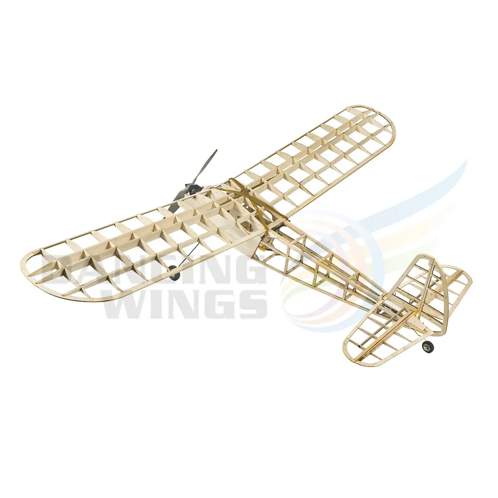 New Blasawood Laser Cut RC Airplane Old Timer Training Balsa Kit 1150mm Wingspan Cute Girl  Slow Flying Glider Old Time Orginal