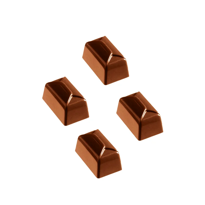 28 Style Polycarbonate Chocolate Molds Baking Cake Belgian Sweets Candy Bar Mould BonBon Confectionery Tools Bakeware