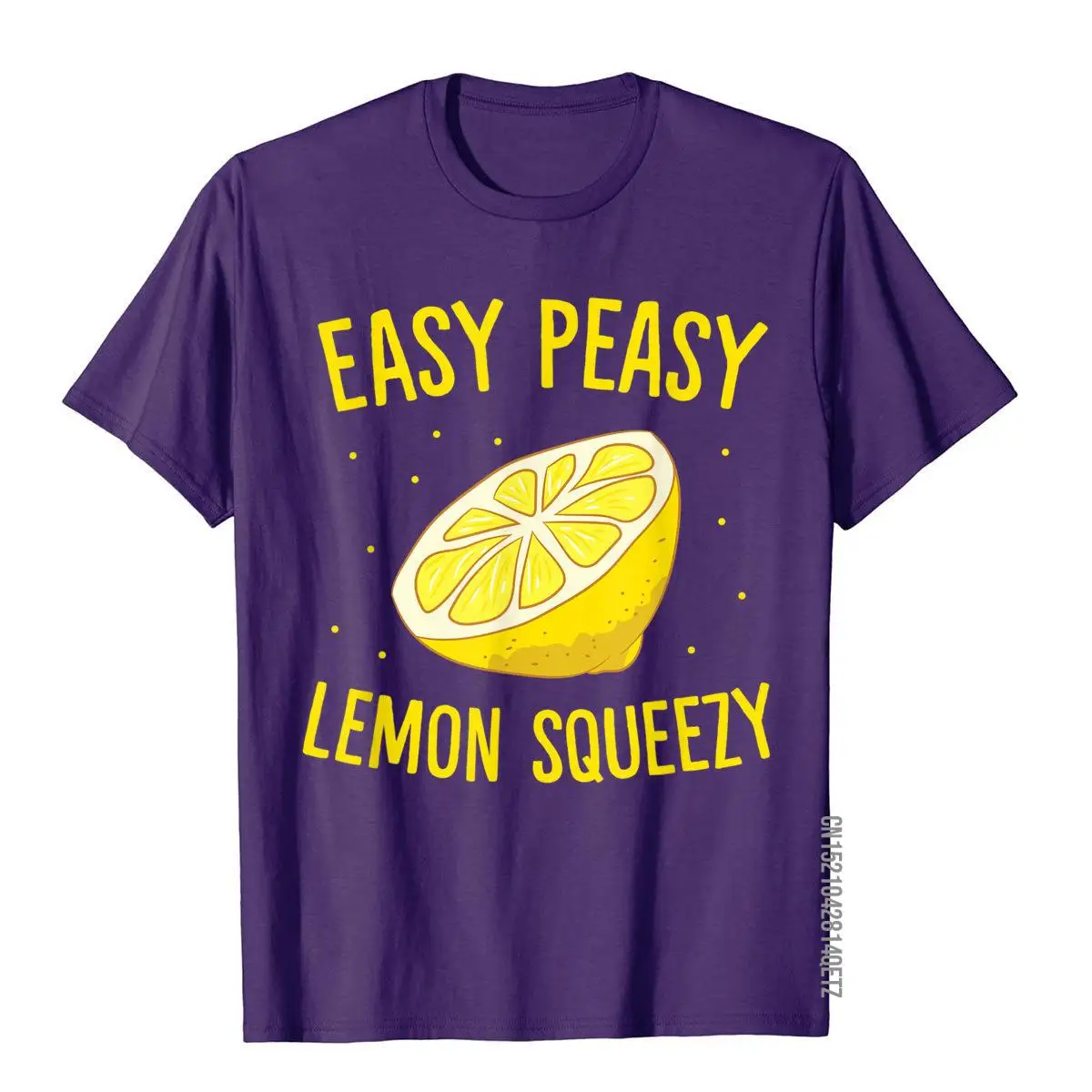 Easy Peasy Lemon Squeezy Funny Lemons Summer Lemonade T-Shirt Mens Newest Holiday Tops T Shirt Cotton T Shirt Novelty