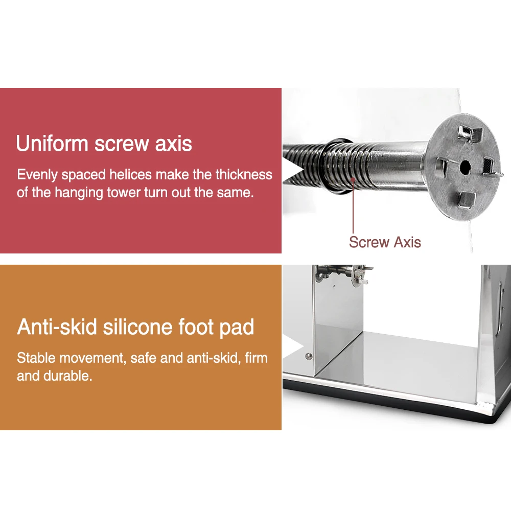 ITOP-máquina automática para cortar patatas en espiral, cortador de patatas en espiral de acero inoxidable, de alta calidad, para verduras