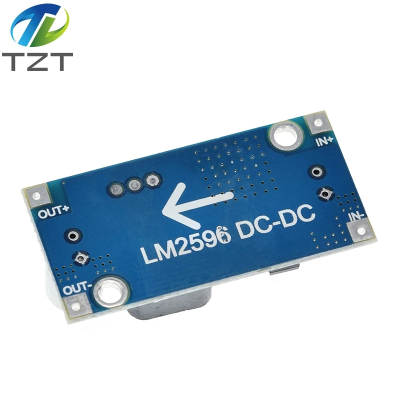 Ultra pequeno lm2596 módulo de fonte de alimentação dc/dc buck 3a ajustável buck módulo regulador ultra lm2596s 24v interruptor 12v 5v 3v