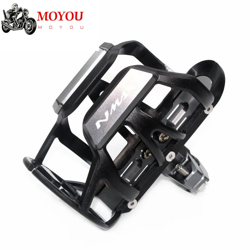 Für yamaha nmax125 nmax150 nmax155 nmax neue hochwertige motorrad cnc getränke wasser flasche käfig getränke becher halter